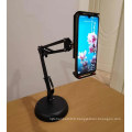 cellular Heavy Round Base Table Stand Arm Phone Tablet Holder